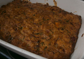 Velikonoční nádivka s uzeným masem