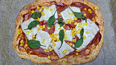 Zdravá pizza (tvarohovo-ovesná)