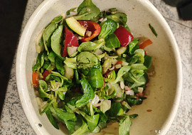 Zeleninový salát s polníčkem