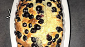 Borůvkový banana bread