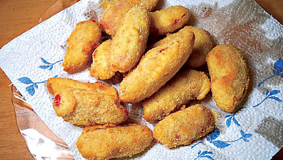 Jalapeňo poppers s čedarem