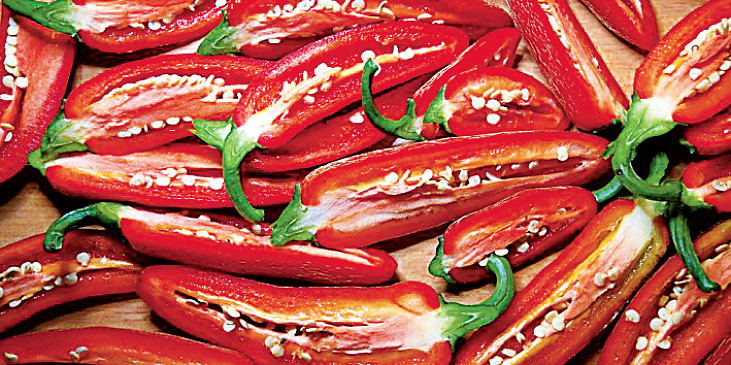 Jalapeňo poppers s čedarem