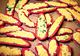 Jalapeňo poppers s čedarem