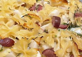 Jednoduché zapékané těstoviny