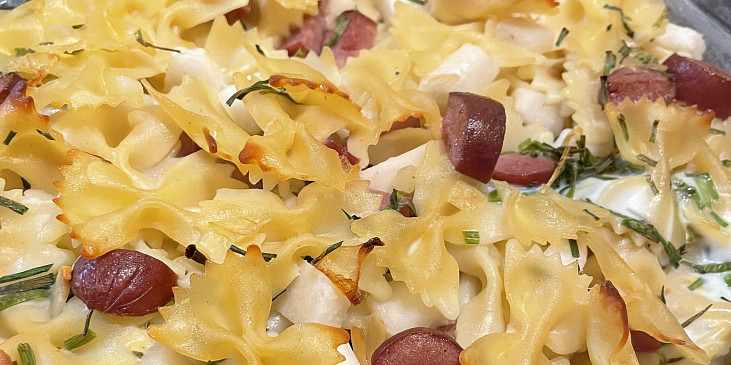 Jednoduché zapékané těstoviny