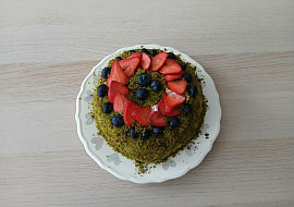 Mechový dort (se špenátem)