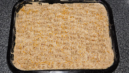 Ořechové řezy s máslovým krémem