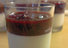 Panna cotta s jahodami (Panna Cotta)