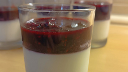 Panna cotta s jahodami, Panna Cotta