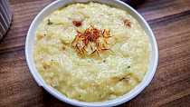 Cuketové rizoto se šafránem a sušenými rajčaty