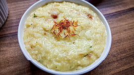 Cuketové rizoto se šafránem a sušenými rajčaty