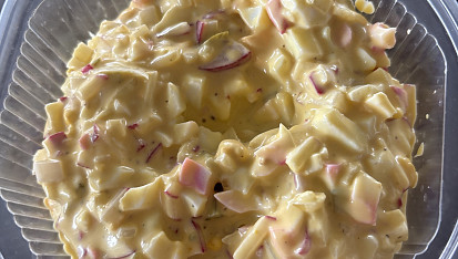 Vajíčkový salát (jednoduchý)