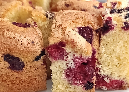 Bublanina - nadýchaná - s jakýmkoli ovocem