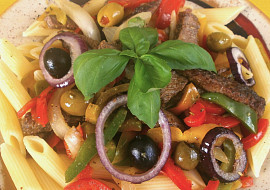 Játrové nudličky po italsku