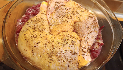 Kuře à la kachna ještě jinak