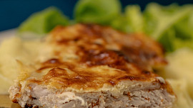 Kuřecí řízek v nivě