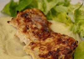 Kuřecí řízek v nivě