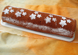 Medová roláda s kávovým krémem