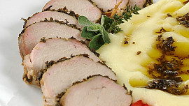 Vepřová panenka v bylinkové marinádě