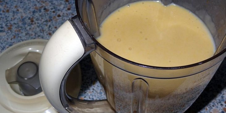 Bramborový krém se sýrovou bagetkou