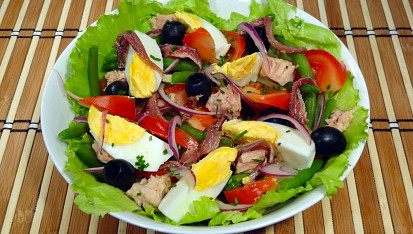 Niceský salát (salát Niçoise)