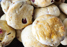 Škvarkové placky s klobásou