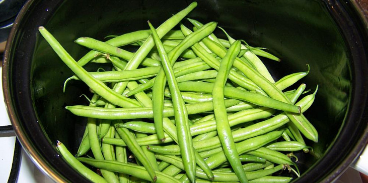 Treska s fazolkami a pečenými dukátky