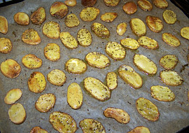 Treska s fazolkami a pečenými dukátky