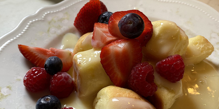 Buchtičky s krémem