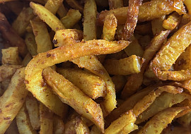 Celerové hranolky pečené v troubě