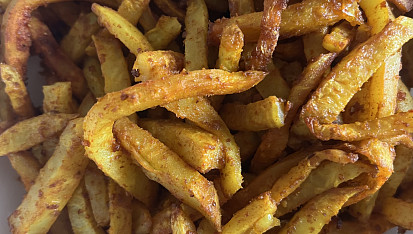 Celerové hranolky pečené v troubě