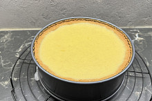 Citronový cheescake