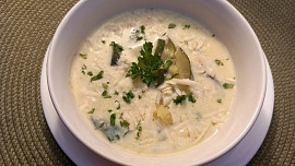 Italská cuketová smetanová polévka