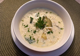 Italská cuketová smetanová polévka