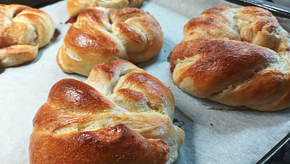 Jogurtové věnečky se skořicí