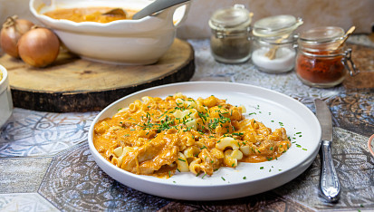 Krůtí nudličky na paprice podle Saskie Burešové