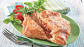 Masové kapsy z listového těsta