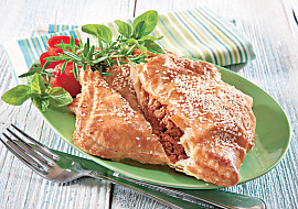 Masové kapsy z listového těsta