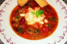 S mozzarellou a parmazánem