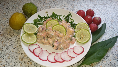 Slanečkovo bramborový salát s koprem