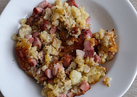 Staročeský kostrbáč s uzeným masem