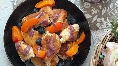 Nadýchaný císařský trhanec - Kaiserschmarren