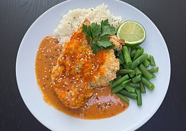 Panang kari s rýží