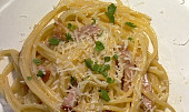 Autentické špagety carbonara podle Emanuela
