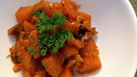 Kari s květákem a máslovou dýní