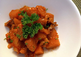 Kari s květákem a máslovou dýní