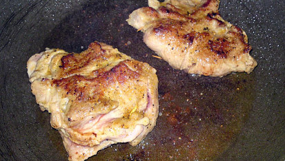 Krkovička plněná ananasem