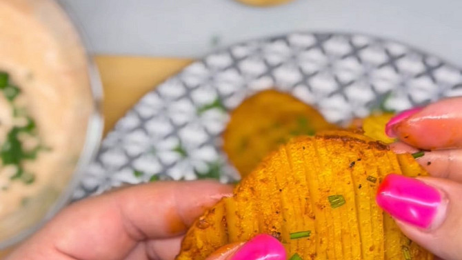 Křupavé brambory z horkovzdušné fritézy