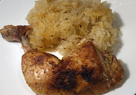 Kuře na kysaném zelí