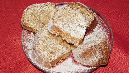 Ořechová top bábovka ("ořecháda")